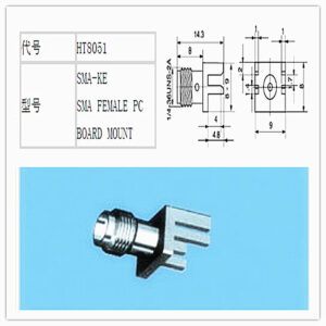 SMA-KE 1.6mm Female Jack Connector Type SMA
