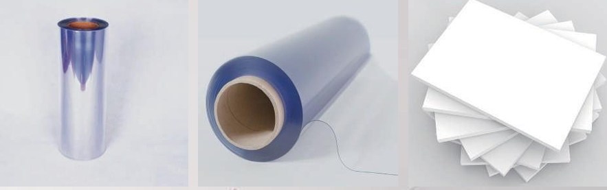 PVC rigid sheet and flexible film rolls for packaging and multi purpose applications