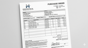 Purchase order template