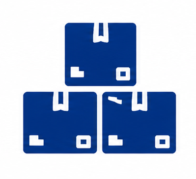 three boxes icon png